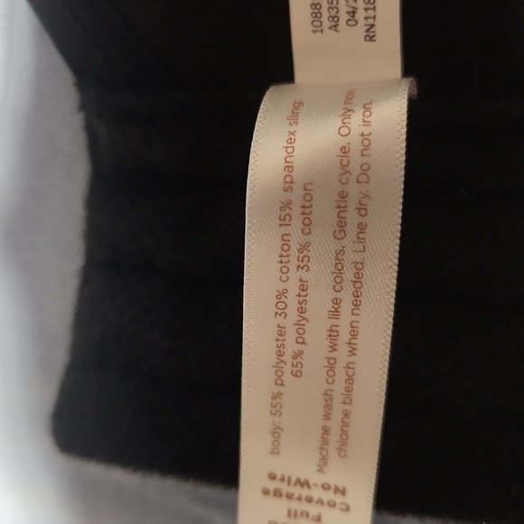 CACIQUE WOMEN'S BRA Size 46D. BLACK. - Picture 8 of 9